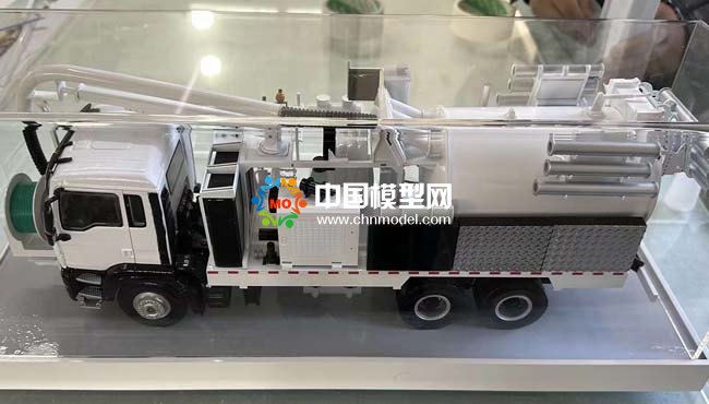 應急搶險排水車模型