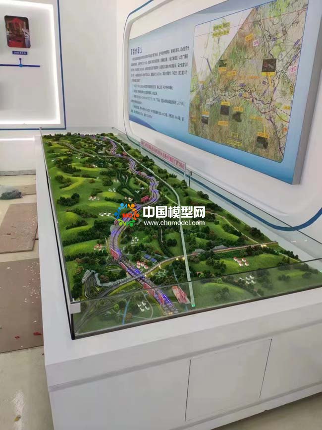 長深高速河惠段改擴建項目T5標(biāo)沙盤模型