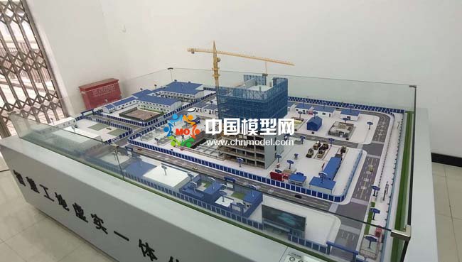 智慧工地虛實(shí)一體化沙盤(pán)模型