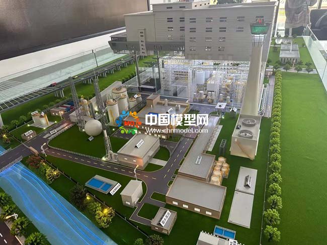 生活垃圾綜合處理焚燒發(fā)電廠(chǎng)沙盤(pán)模型