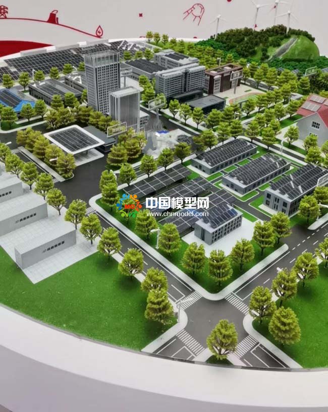 光伏電站應(yīng)用光伏發(fā)電產(chǎn)業(yè)鏈沙盤(pán)模型