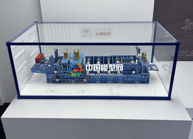 金屬?lài)o(hù)材料生產(chǎn)線(xiàn)移動(dòng)式工廠沙盤(pán)模型