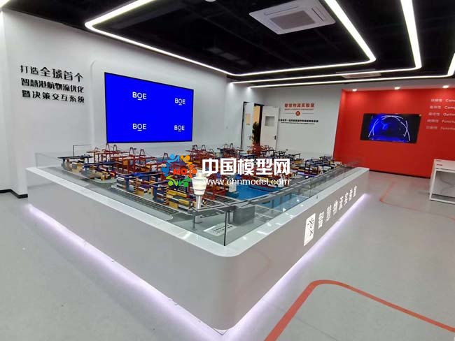 智慧物流實(shí)驗(yàn)室沙盤模型