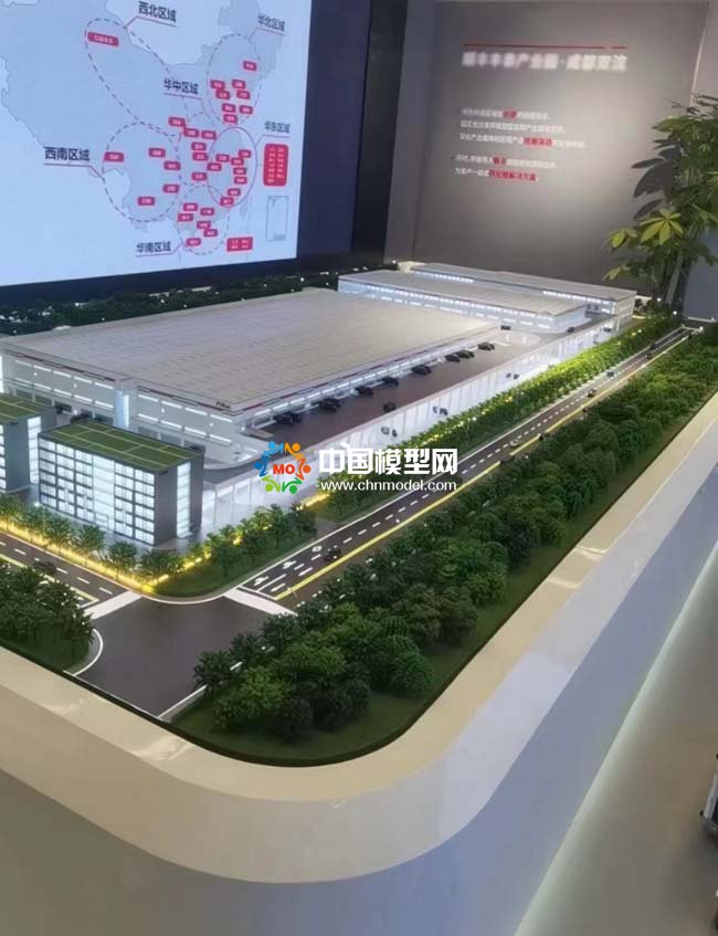 物流產(chǎn)業(yè)園沙盤模型