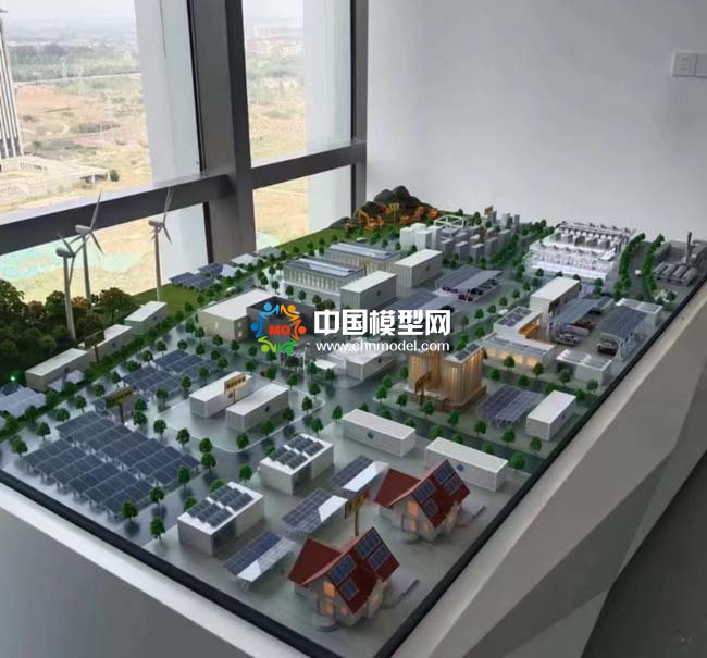 光儲(chǔ)融合沙盤模型