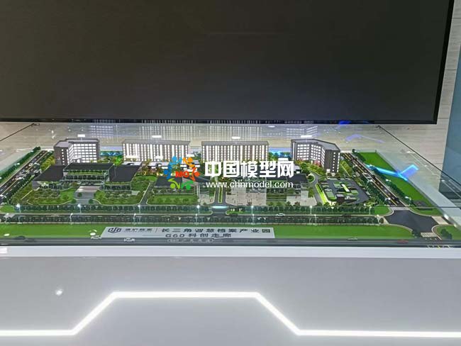 長三角智慧檔案產(chǎn)業(yè)園沙盤模型