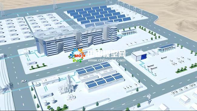 儲能產業(yè)沙盤模型設計與制作