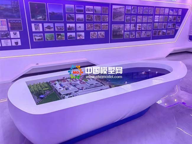 水產(chǎn)育苗場(chǎng)沙盤模型