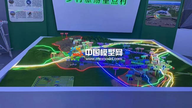 鄉(xiāng)村旅游規(guī)劃沙盤(pán)模型