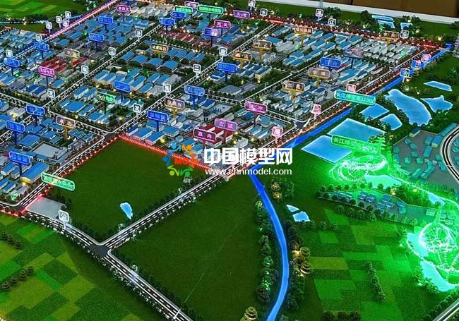 工業(yè)園應(yīng)急指揮中心沙盤(pán)模型