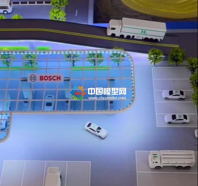 零碳?xì)溥\(yùn)沙盤模型