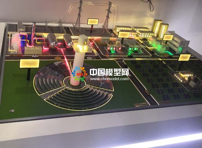 光伏風電水電氫能多能并儲沙盤模型