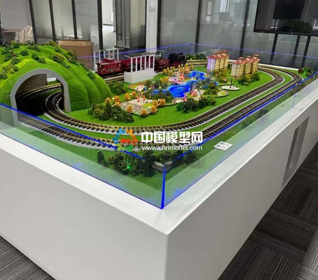 隧道交通沙盤模型