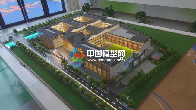 湘湖未來(lái)學(xué)校沙盤模型