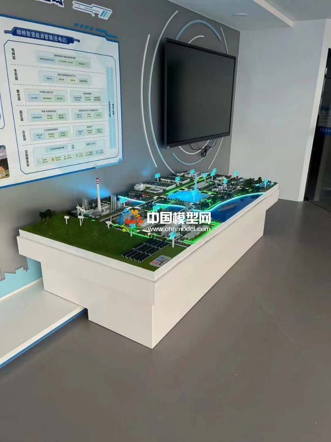 智慧能源管理沙盤模型