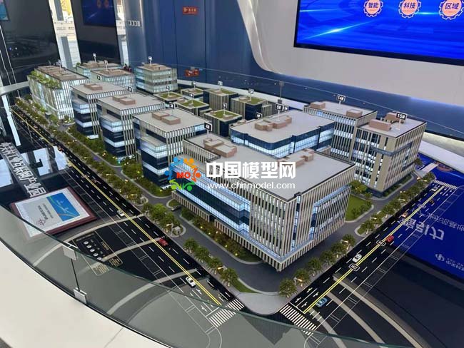 中關(guān)村工業(yè)互聯(lián)網(wǎng)產(chǎn)業(yè)園沙盤(pán)模型