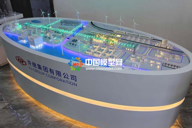 分布式新能源儲(chǔ)能源網(wǎng)荷儲(chǔ)一體化沙盤模型