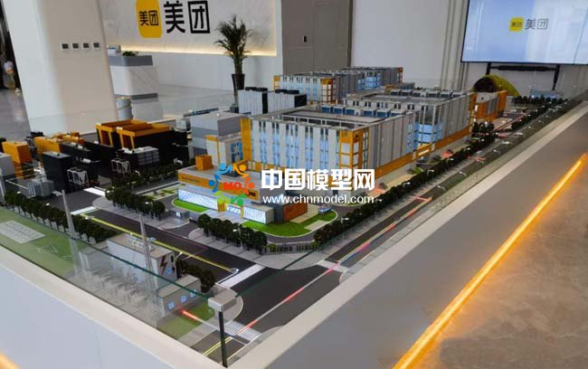 美團數(shù)據(jù)中心沙盤模型