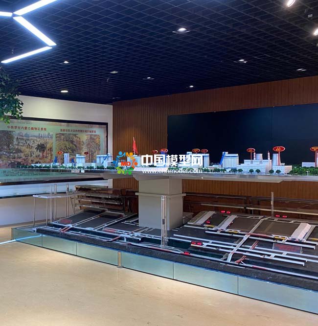 綠色礦山綜合系統(tǒng)沙盤(pán)模型