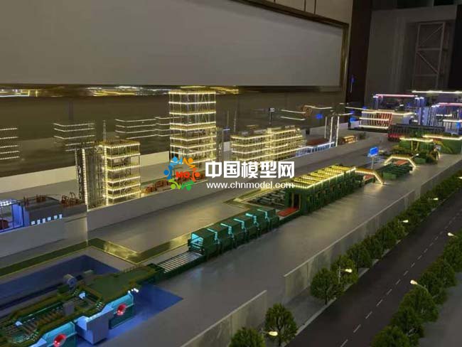 華北理工大學(xué)鋼鐵產(chǎn)線(xiàn)模型