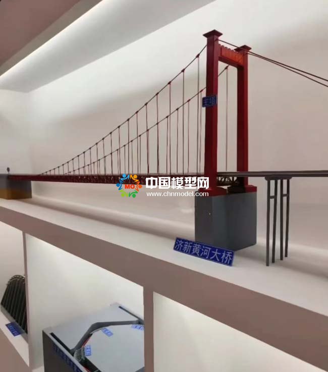 濟新黃河大橋模型
