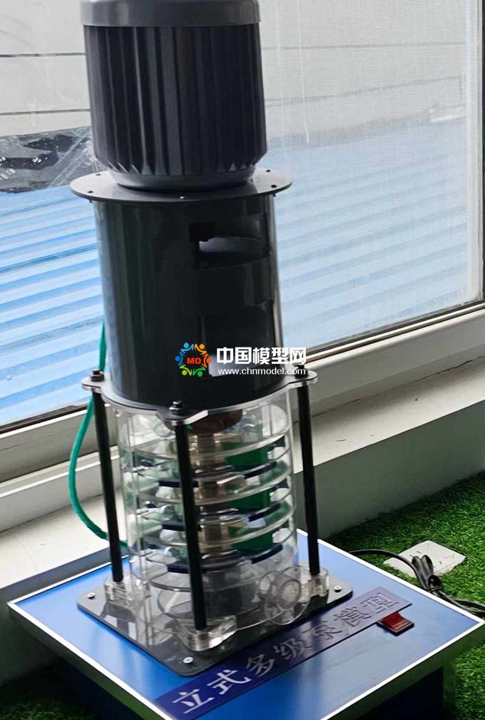 回收塔模型，立式多級泵模型