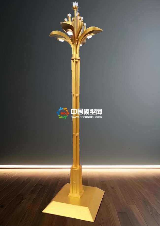 路燈模型高桿燈模型球場燈模型智慧合桿路燈