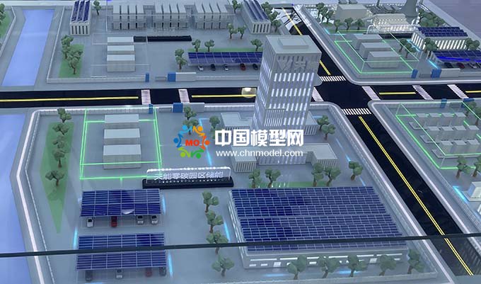 天能零碳園區(qū)儲能沙盤模型