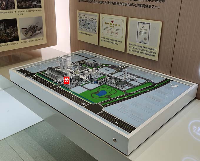 空分設(shè)備沙盤模型，特種氣體沙盤模型