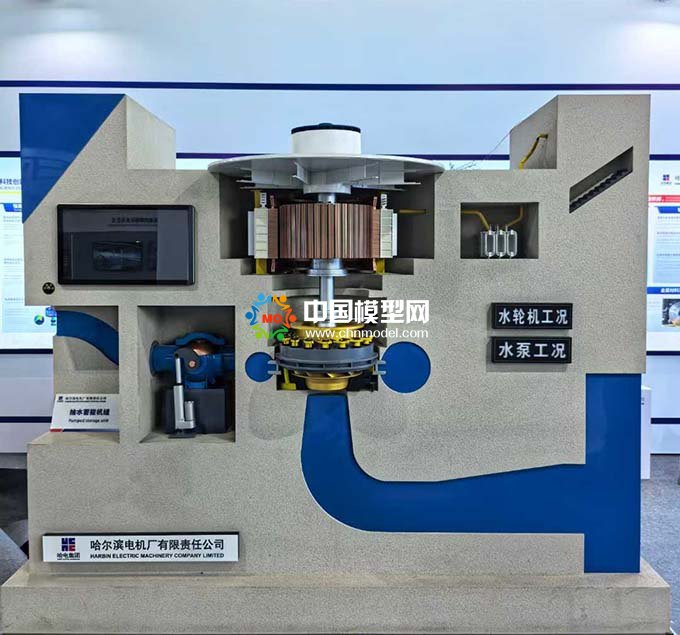 儲能水輪發(fā)電機模型