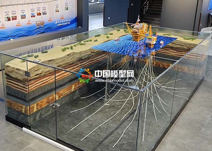 旋轉(zhuǎn)導向鉆井與隨鉆測井系統(tǒng)沙盤模型 