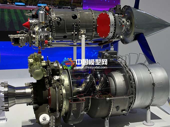 中國航發(fā)AEP60E航空發(fā)動(dòng)機(jī)模型