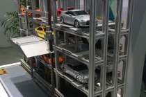 立體停車庫(kù)模型，動(dòng)態(tài)車庫(kù)模型，智能停車模型