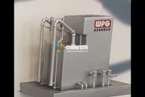 智能一體化水廠模型無閥濾池