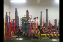 石油開(kāi)采與煉油廠工藝沙盤(pán)模型