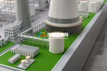 超臨界火力發(fā)電機組沙盤模型