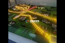 一汽物流沙盤(pán)模型