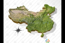 展館場景雕塑模型，形地貌沙盤模型，古場景沙盤模型