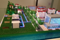 地源熱泵系統(tǒng)沙盤模型，風(fēng)源熱泵系統(tǒng)沙盤模型