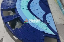 江海號盾構機刀盤模型