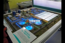 中國(guó)水務(wù)海外EPC項(xiàng)目沙盤模型，水處理沙盤模型