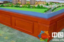 木質(zhì)沙盤(pán)模型展臺(tái)，沙盤(pán)模型底座